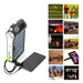 Kit Solar Power Bank Panel Solar 2 Lamparas Linterna 2