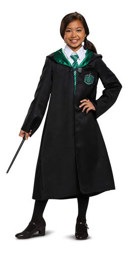 Disfraz Clásico Para Niños Harry Potter Slytherin (4-6) 4