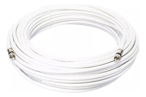 Trysnet 5 Mts Coaxial Cable RG6 with RG6 Connectors 1