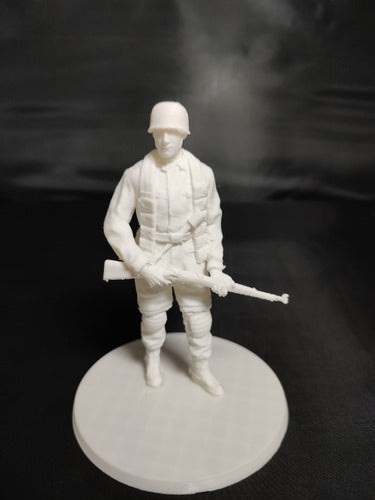 German Paratroopers Mod2 Scale 1/16 (12cm) White 7