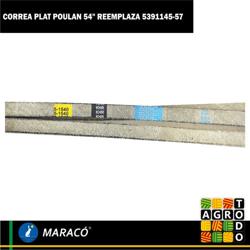 Maraco Correa Kevlar Plataforma Poulan 54 Pul Reem 5391145-57 06083 2