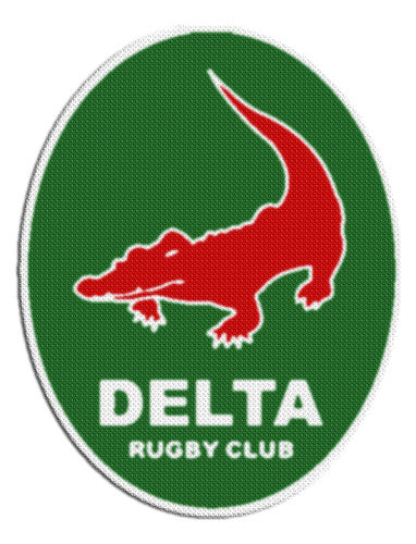 Generic Delta Rugby Club Rugby Shield Patch 2