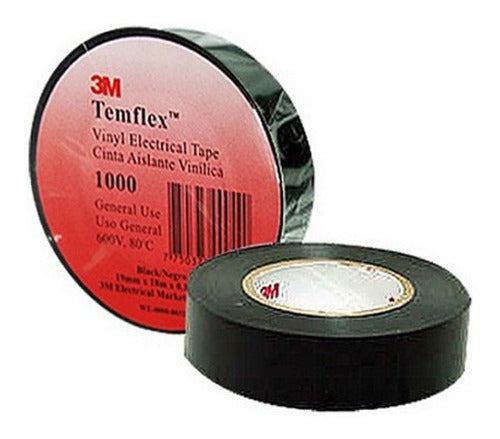 3M Pack 10 Rolls of Insulating Tape 18mm 0