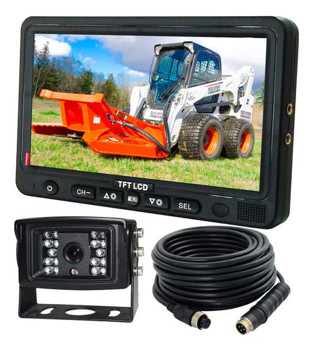 MZ Electronic Ltd. AHD 720P, Super Clear, 7" Monitor with Rear View Cable 0