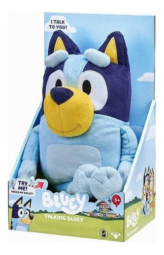 Moose Toys Bluey Talking Plush Toy with 9 Phrases 17143 1