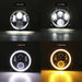 LED 7 Inch Cafe Racer Headlight for Motorcycle - Cree LED Optics 5