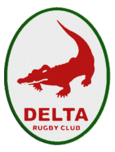 Generic Delta Rugby Club Rugby Shield Patch 0