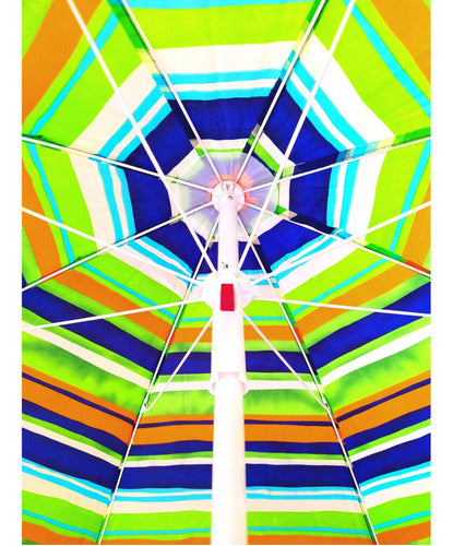 Bz3 Beach Umbrella 1.80 Mts - Ideal for Garden, Camping, and Pool 3