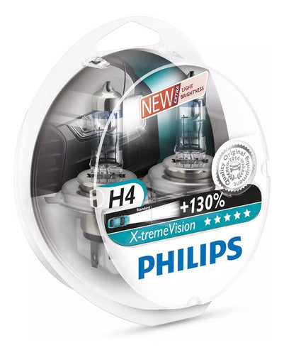 Philips Lampara H4 Xtreme Vision 12342b Set X2 0