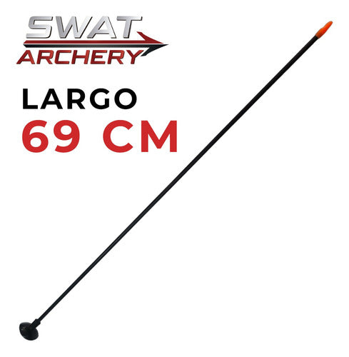 SWAT ARCHERY Pack of 5 Sopapa Arrows for Kids Bows - 69 cm 1