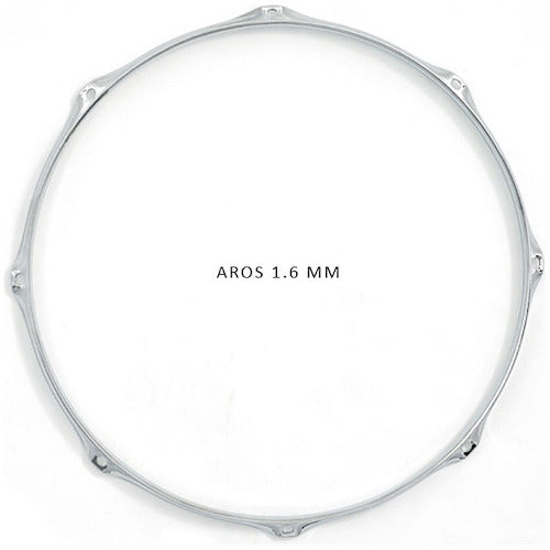 Dixon 14" Snare Drum Hoop PKS1146HP 6 Tension Rods 1.6mm 0