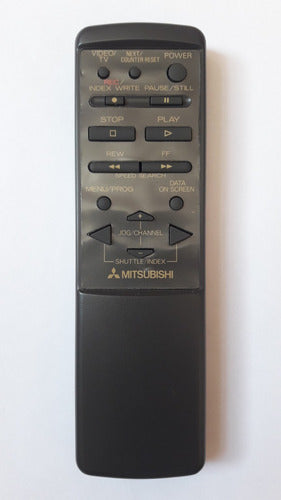 Controle Novo E Original Mitsubishi P/ Video Cassete Hs-x90 0