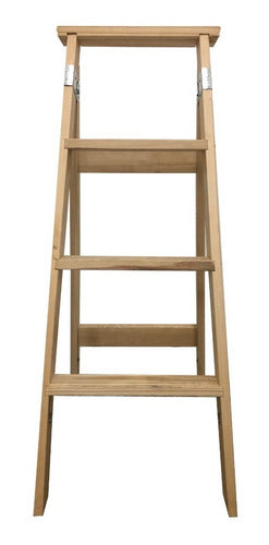 Deacero Wooden Ladder 4 Steps 1