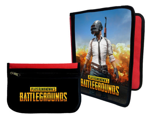 Combo Folder + Pencil Case Battleground Pubg #53 0