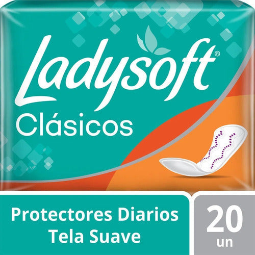 Ladysoft Daily Protectors Soft Classic 20u Pack X2 1