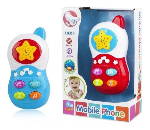 FK Educational Baby Phone with Sounds, Music, and Projector 0