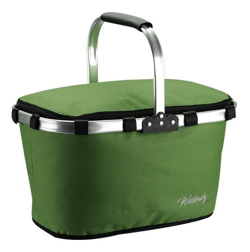 Waterdog Foldable Thermal Cooler Basket for Camping and Picnic 23 L 0