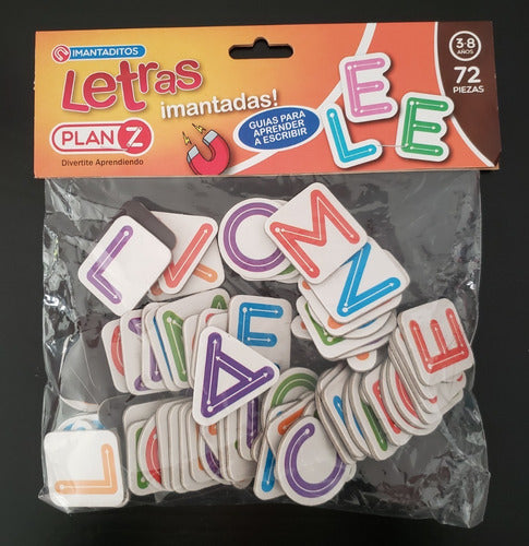 PlanZ Magnetic Letters with Writing Guide 1