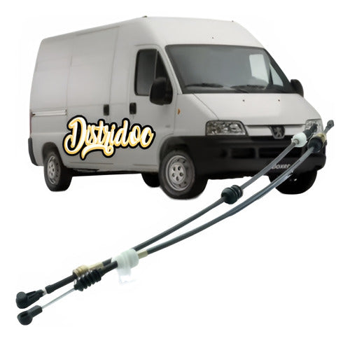 FIAT Selectora Cable Set Peugeot Boxer Ducato 2005/2018 0