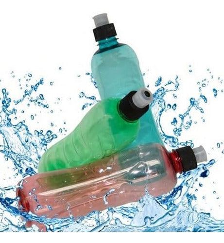 Pulkro Plastic Bottle Sport Push Pull 500ml Per Unit 1