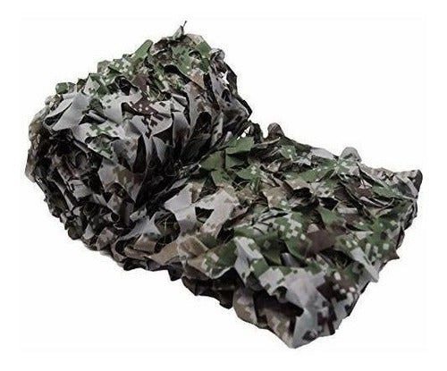 HYOUT Camouflage Netting Camo Net Blinds - 2x3m Woodland 1