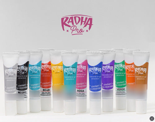 Turquoise Gel Food Coloring - Radha Colors Pro 3
