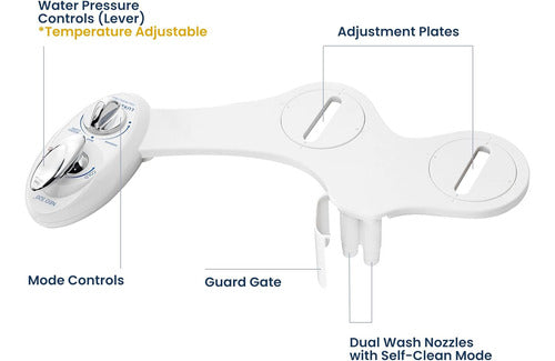 Luxe Bidet Neo 320 With Cold and Hot Water 6