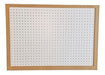 MJmaderas Combo Offer: Slotted Panel Melamine + Perforated Panel with Frame 5