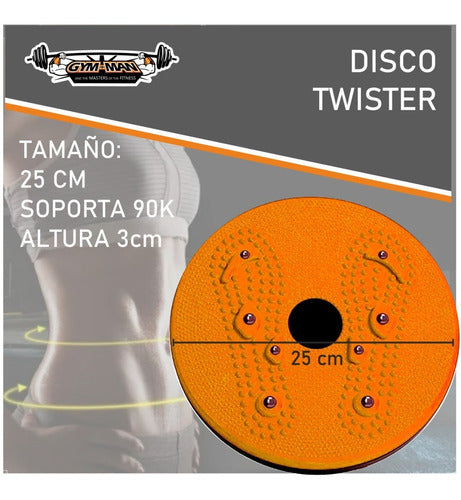 Twister Waist Shaping Rotary Disc 1