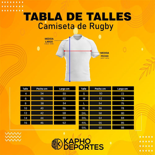 Kapho Rugby Oyonnax Adult T-Shirt 2