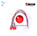 40pcs 10mm Precableados DC 9-12V Red Round Diffused Light 2