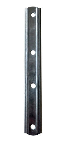 ALL SUR Furniture Angle Bracket 102 Galvanized Iron Pack of 50 Units 1