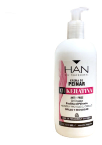 HAN Keratin Styling Cream 500cm³ Rinse-Free Hair 0