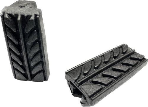 Front Pedal Rubber Game Zanella ZB 110 Motorcycle 0