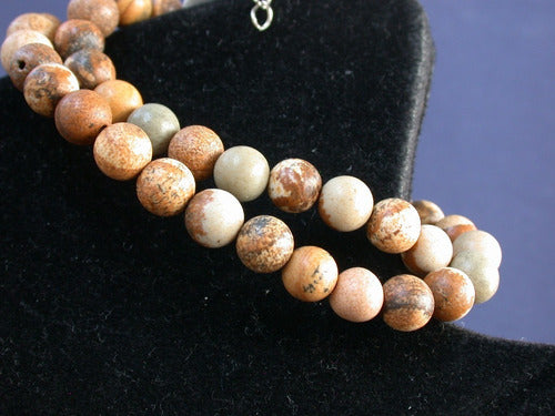 Luli Herm Collar in Natural Jasper Stones - Super Price 1