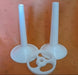 PVC Stuffing Funnels and Disc for Sausage and Chorizo Model 32 2