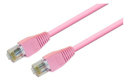 Cable De Conexión Ensamblado C2g Cat6, Rosa, 20 Pies 1