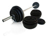 Gymman Chrome Bar 1.20m + 25kg Classic Weight Discs 7