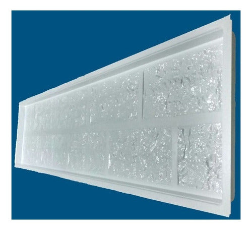 MULTI-FORM Plastic ABS Mold for Building Block-Like Walls 4