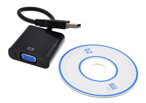 USB 3.0 to 1080p Video VGA Converter Adapter 0