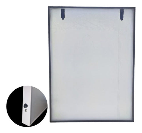 FG Equipamientos Med Negatoscopio Led De Pared 40cmx30cm (Extra Brillo) 0