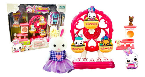 Bunny Boutique Rabbit Family World Tour Playset 0