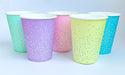 Set of 50 Printed Polypaper Cups for Events 240cc 1