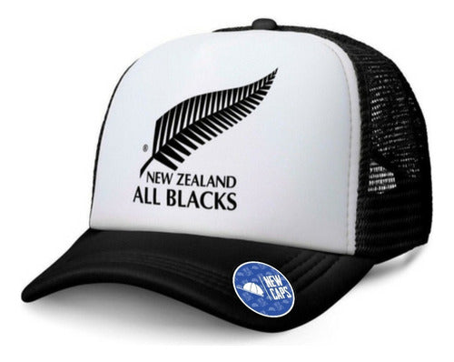 New Zealand All Blacks Rugby Trucker Cap - Official Merchandise 0
