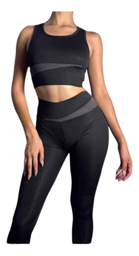 NeedFeel Women's Sports Set: Leggings + Top 4