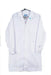 White Straight Lab Coat New School Size 12 0