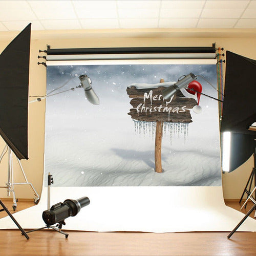 Hito Christmas Photo Backdrop Photography Studio 7x5ft 1