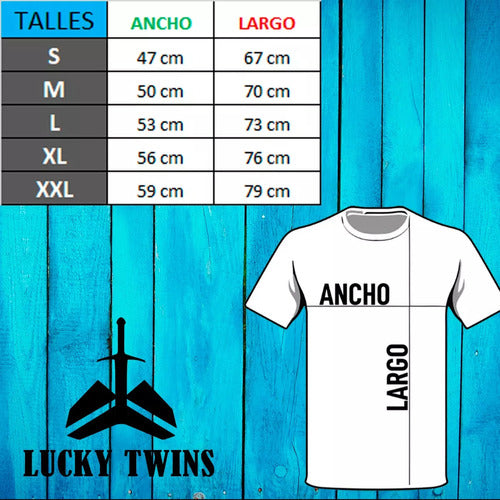 Lucky Twins T-Shirt Where Lightning Shines in the Sky and Madness 3