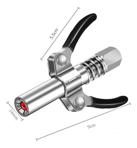 Acoplador De Graxa Quick Lock Com Bomba Pneumática 1