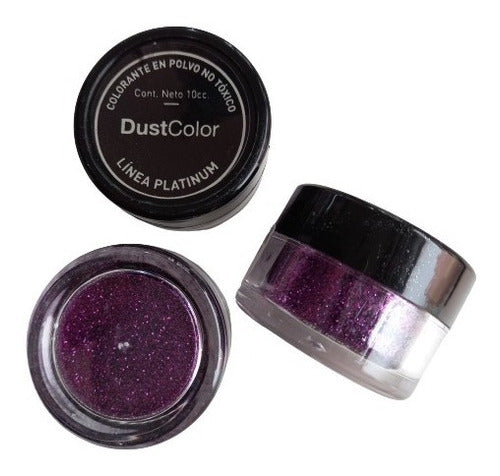 DripColor Glitter Comestible Givre Purpura Colorante Dustcolor 0